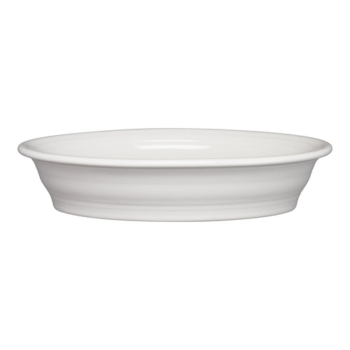 white Fiesta oval vegetable bowl made in the usa
