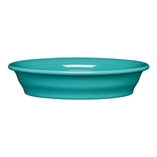 turquoise blue Fiesta oval vegetable bowl made in the usa