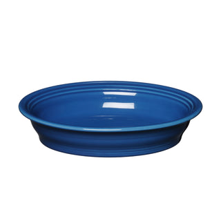 lapis blue Fiesta oval vegetable bowl made in the usa