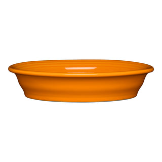 butterscotch orange  Fiesta oval vegetable bowl made in the usa