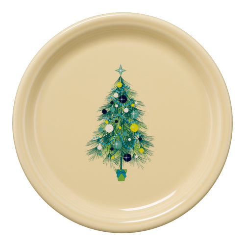 Blue Christmas Tree Bistro Buffet Plate, fiestaÂ® Blue Christmas tree - Fiesta Factory Direct by Homer Laughlin China.  Dinnerware proudly made in the USA.  