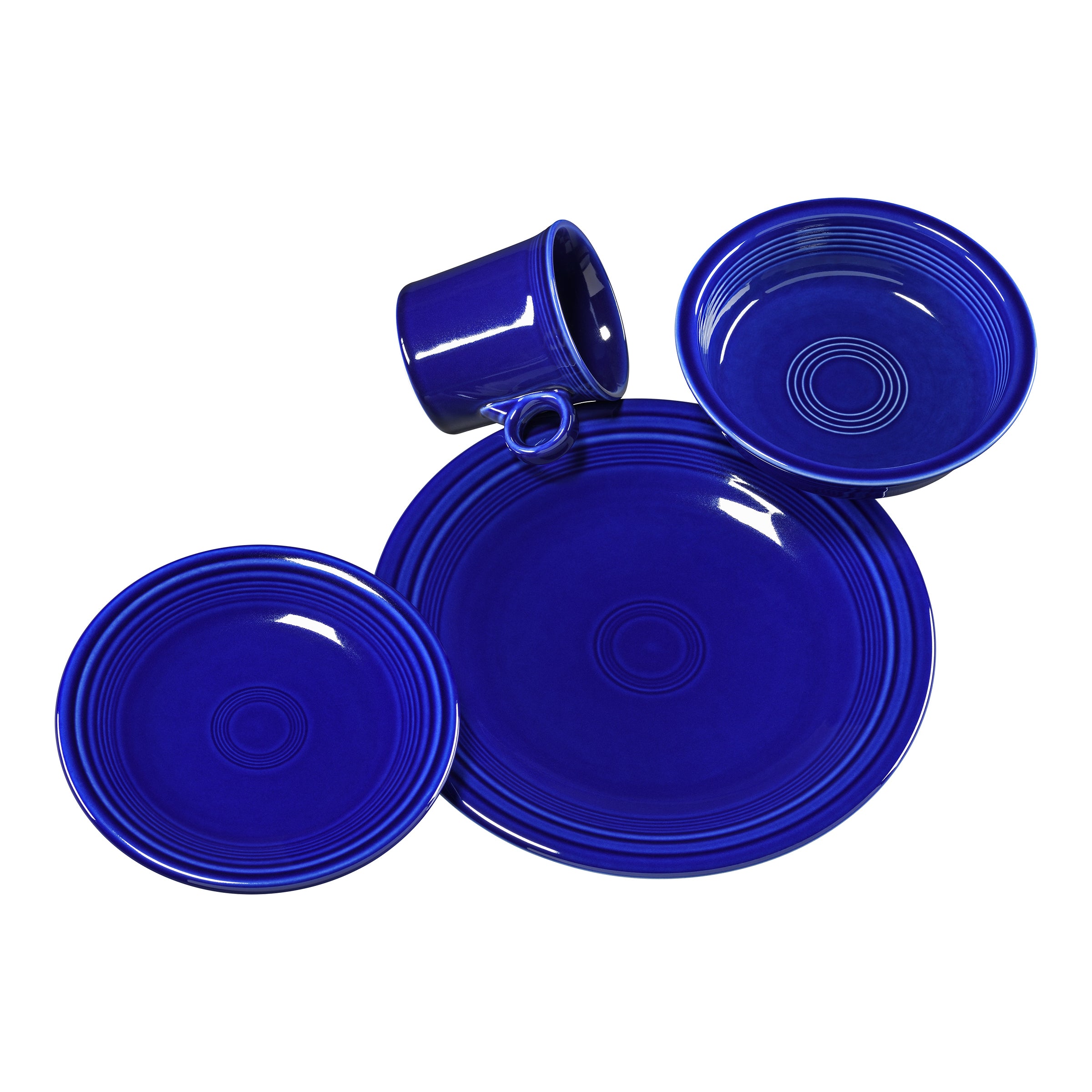 Fiesta Ware 4-Piece Place Setting - Thumbnail 2