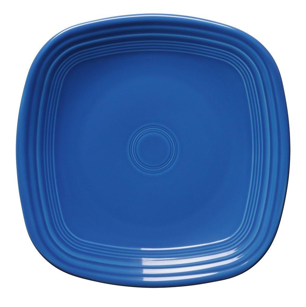 Creative Converting Bermuda Blue Square Dinner Plates - 18 count
