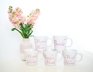Tapered Mug Maid of Honor, fiestaÂ® Bridal - Fiesta Factory Direct by Homer Laughlin China.  Dinnerware proudly made in the USA.  