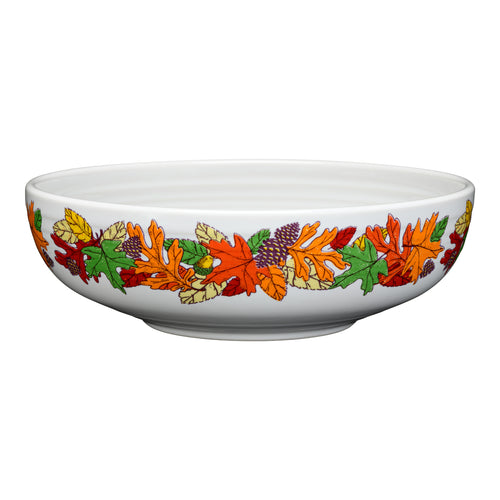 Fall Fantasy Brights Large Bistro Bowl, fiestaÂ® Fall Fantasy Brights - Fiesta Factory Direct by Homer Laughlin China.  Dinnerware proudly made in the USA.  