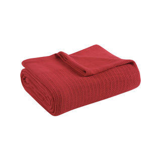 Avanti Fiesta Twin Blanket scarlet red