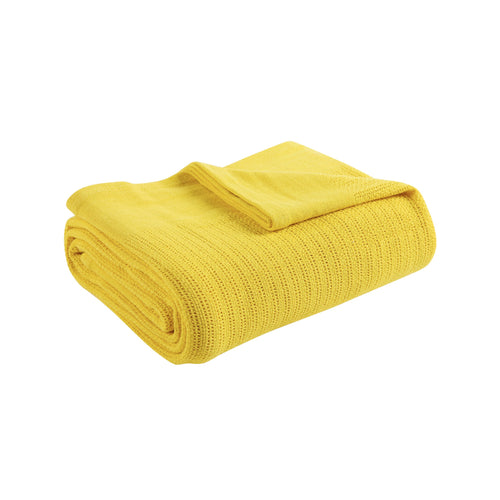 Avanti Fiesta Full/Queen Blanket sunflower yellow