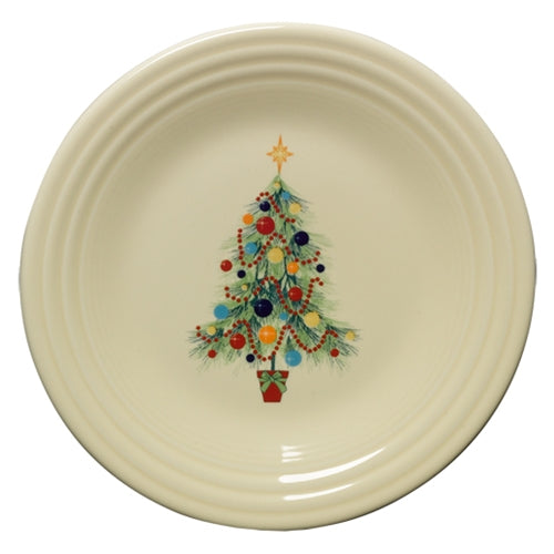 Christmas Tree Luncheon Plate - Fiesta Factory Direct