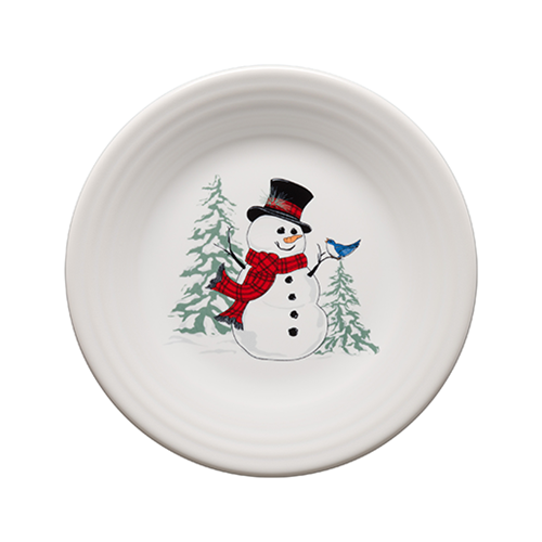 Snowman Luncheon Plate – Fiesta Factory Direct