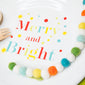 Merry and Bright Luncheon Plate - Fiesta Factory Direct