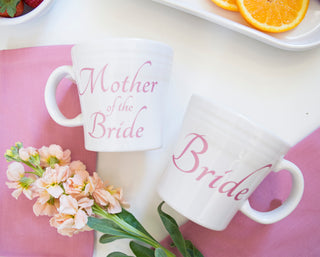 Tapered Mug Bride, fiestaÂ® Bridal - Fiesta Factory Direct by Homer Laughlin China.  Dinnerware proudly made in the USA.  
