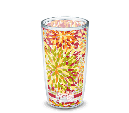 Fiesta® Calypso Sunny 16 oz Tumbler, Tervis Tumbler - Fiesta Factory Direct by Homer Laughlin China.  Dinnerware proudly made in the USA.  
