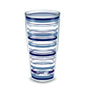 Fiesta® Stripes Lapis 24 oz Tumbler, Tervis Tumbler - Fiesta Factory Direct by Homer Laughlin China.  Dinnerware proudly made in the USA.  